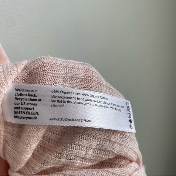 Eileen Fisher Organic Linen Cotton Box Top - Picture 5 of 6